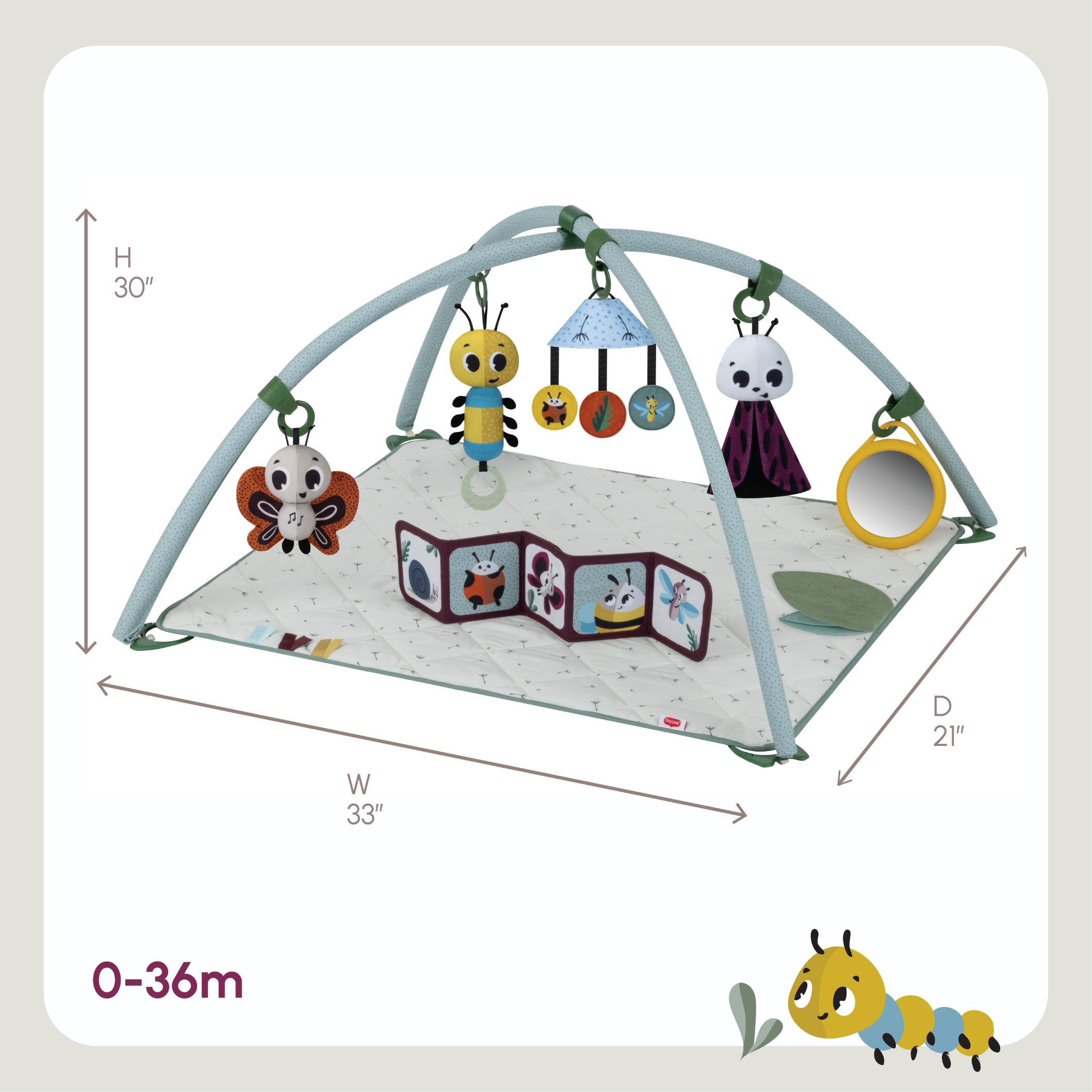 tiny-love-roulez-avec-moi-gymini-tiny-bugs-tapis-d-veil-portique image 7