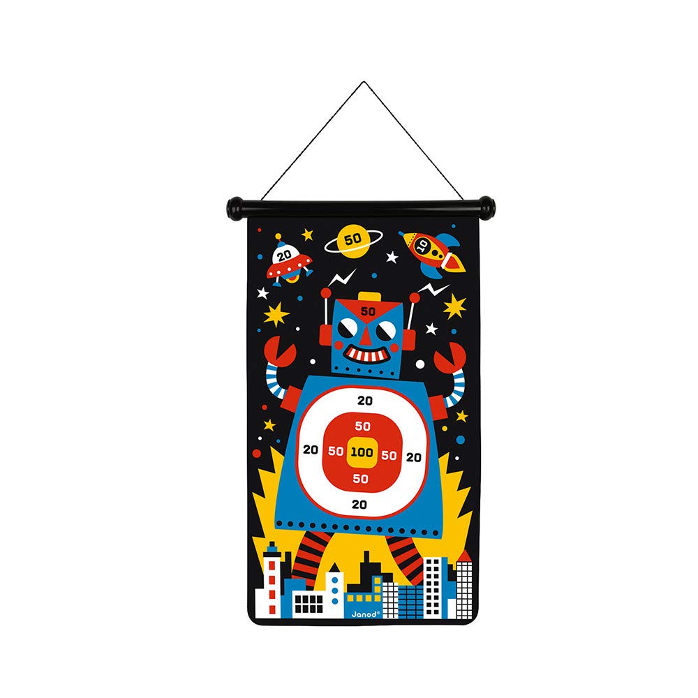 janod-j02073-jeu-de-fl-chettes-magn-tiques-robots-recto-verso image 1