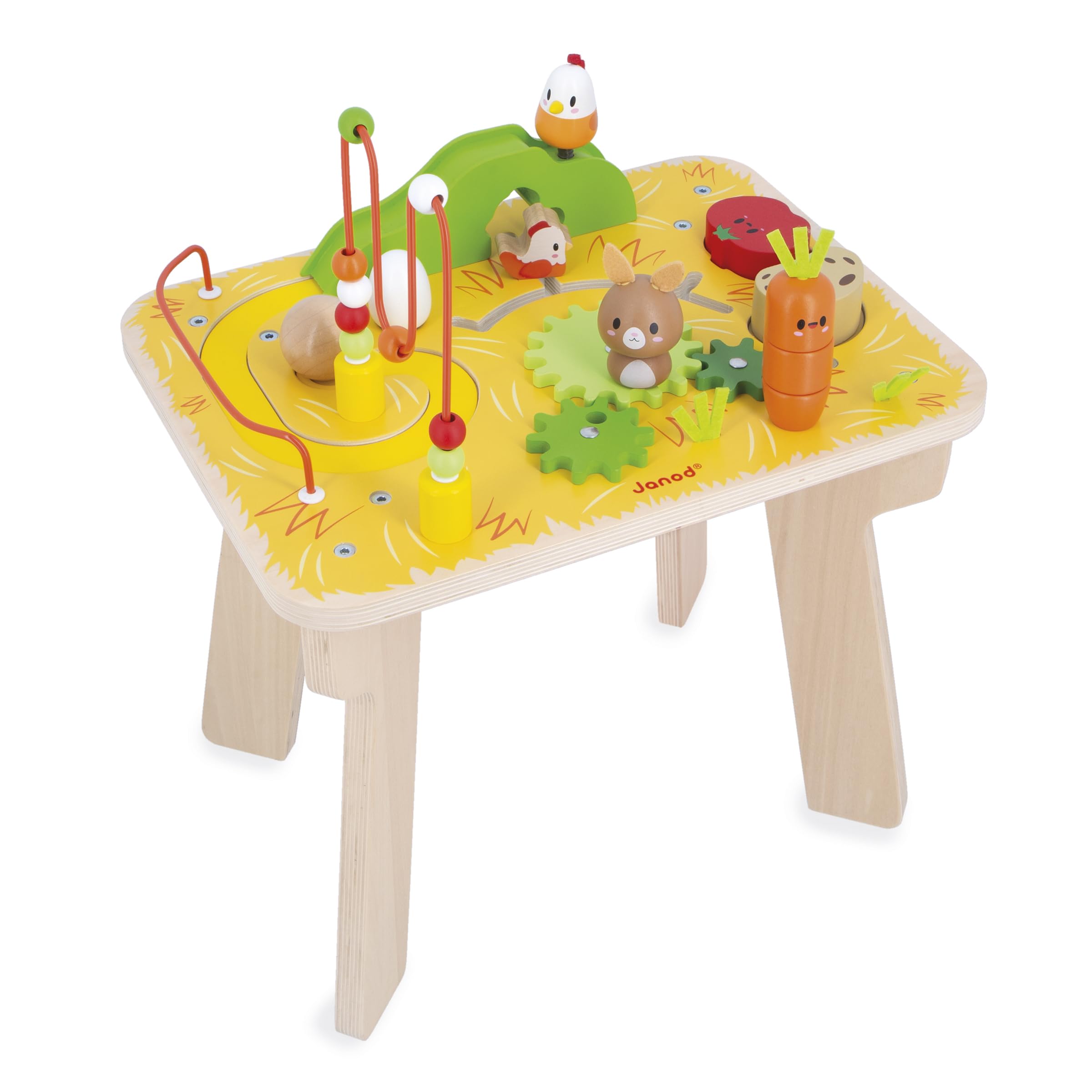 janod-table-d-activit-s-en-bois-ferme-8-activit-s-plateau-32-cm-j03321 image 1
