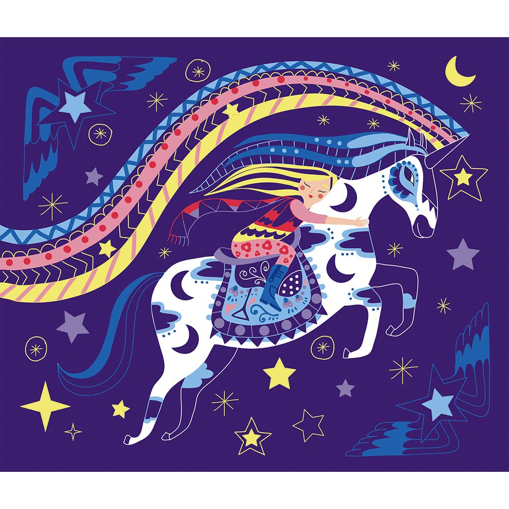 janod-j07895-kit-cr-atif-scratch-art-chevaux-et-licornes-8-tableaux image 8