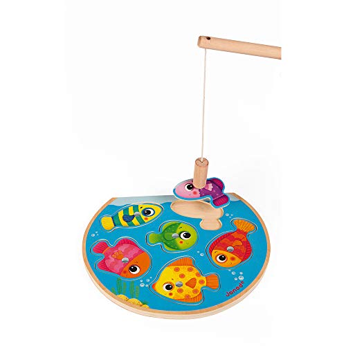 janod-speedy-fish-j07088-puzzle-p-che-magn-tique-en-bois-6-poissons image 8
