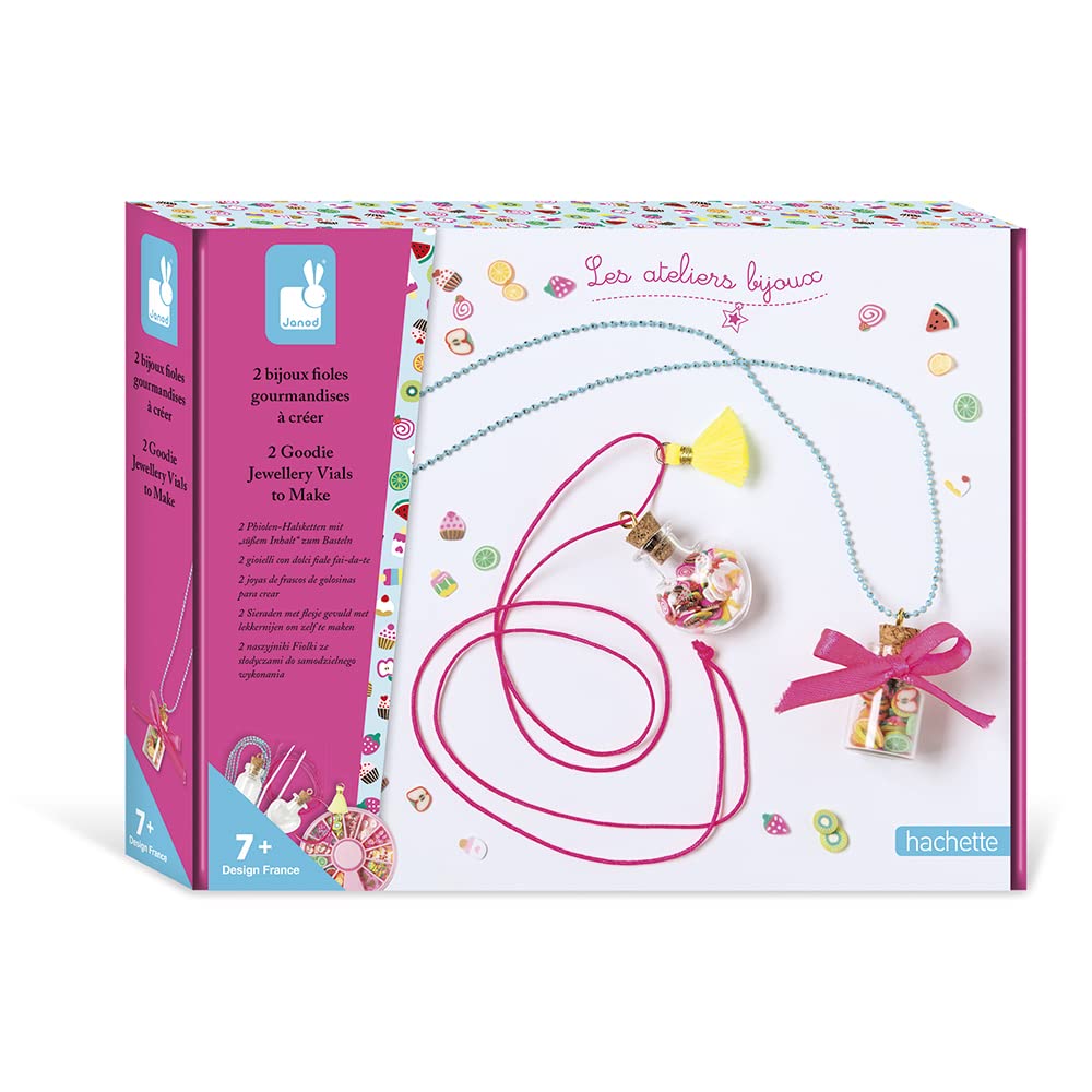 janod-ateliers-bijoux-coffret-2-colliers-fioles-gourmandises image 1