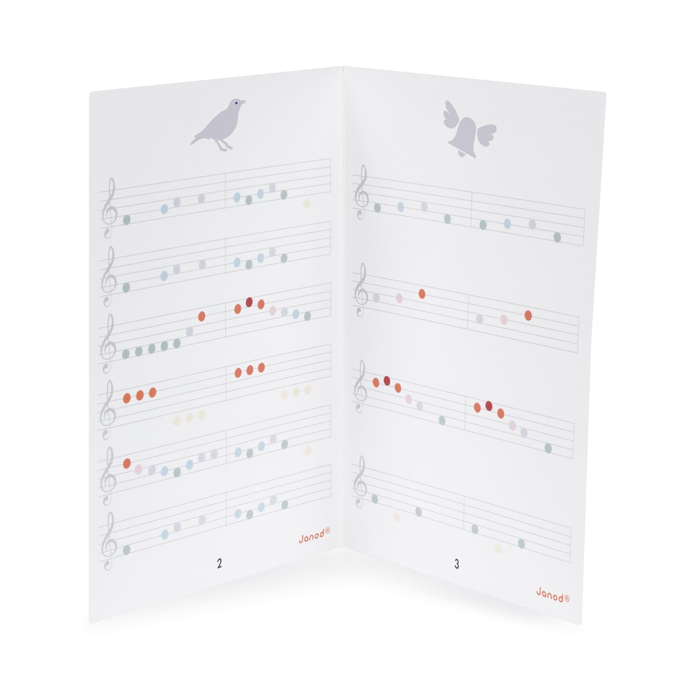 janod-mon-premier-piano-lectronique-en-bois-confetti-j07618-multicolore-18-touch image 5