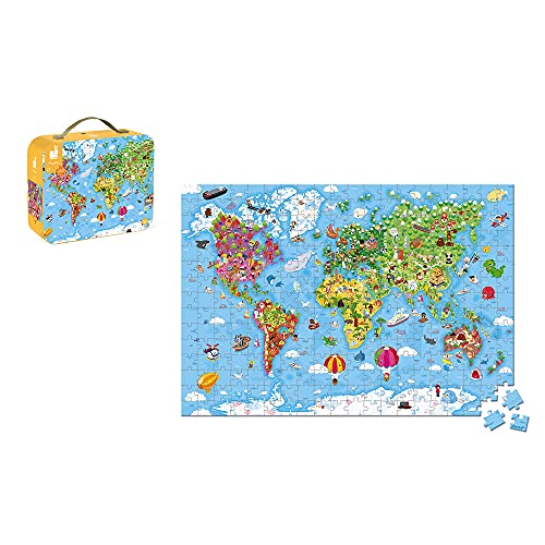janod-puzzle-g-ant-monde-300-pi-ces-99x69-cm-fabriqu-en-france image 8