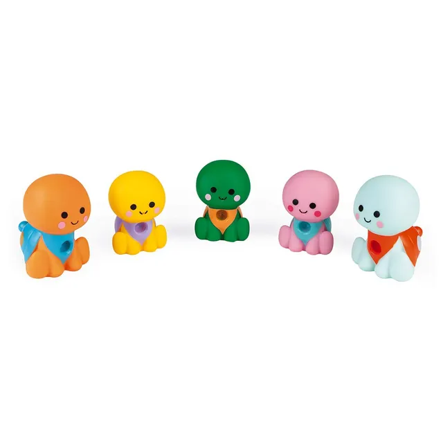 janod-famille-tortues-jouets-de-bain-5-pi-ces-d-s-10-mois image 1