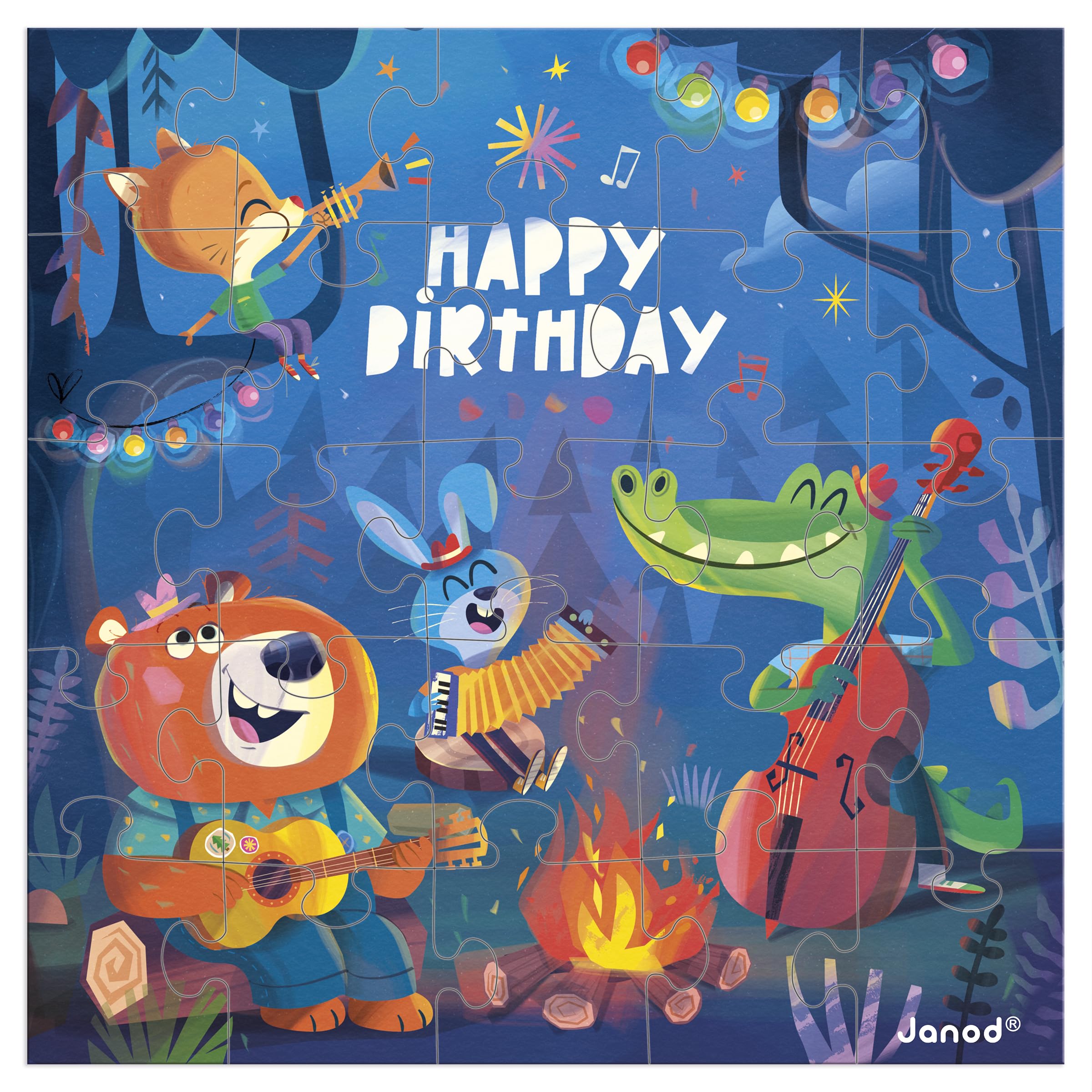 janod-carte-de-v-ux-puzzle-25-pi-ces-dino-cartonnette-enveloppe image 7