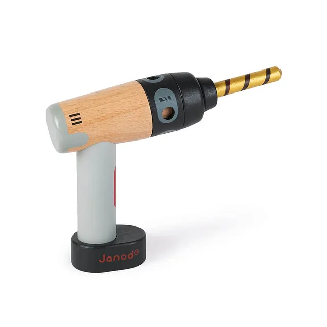 janod-j06474-brico-kids-ma-perceuse-bois-fsc-jeu-imitation-2-outils-aimant-s image 1