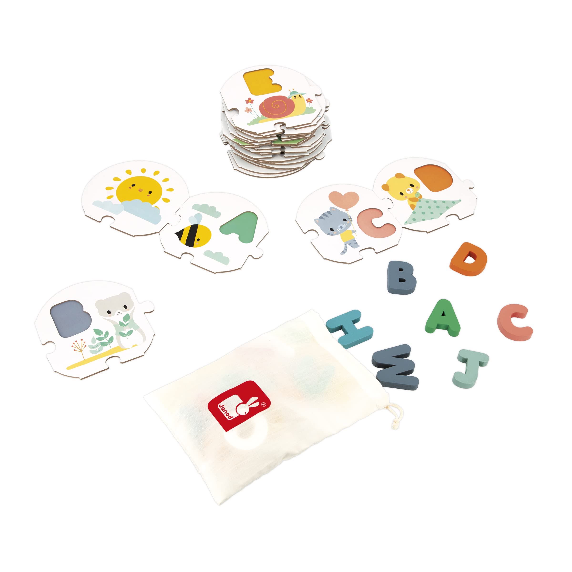 janod-pure-j08045-puzzle-mon-premier-alphabet-28-pi-ces-26-lettres-bois image 3
