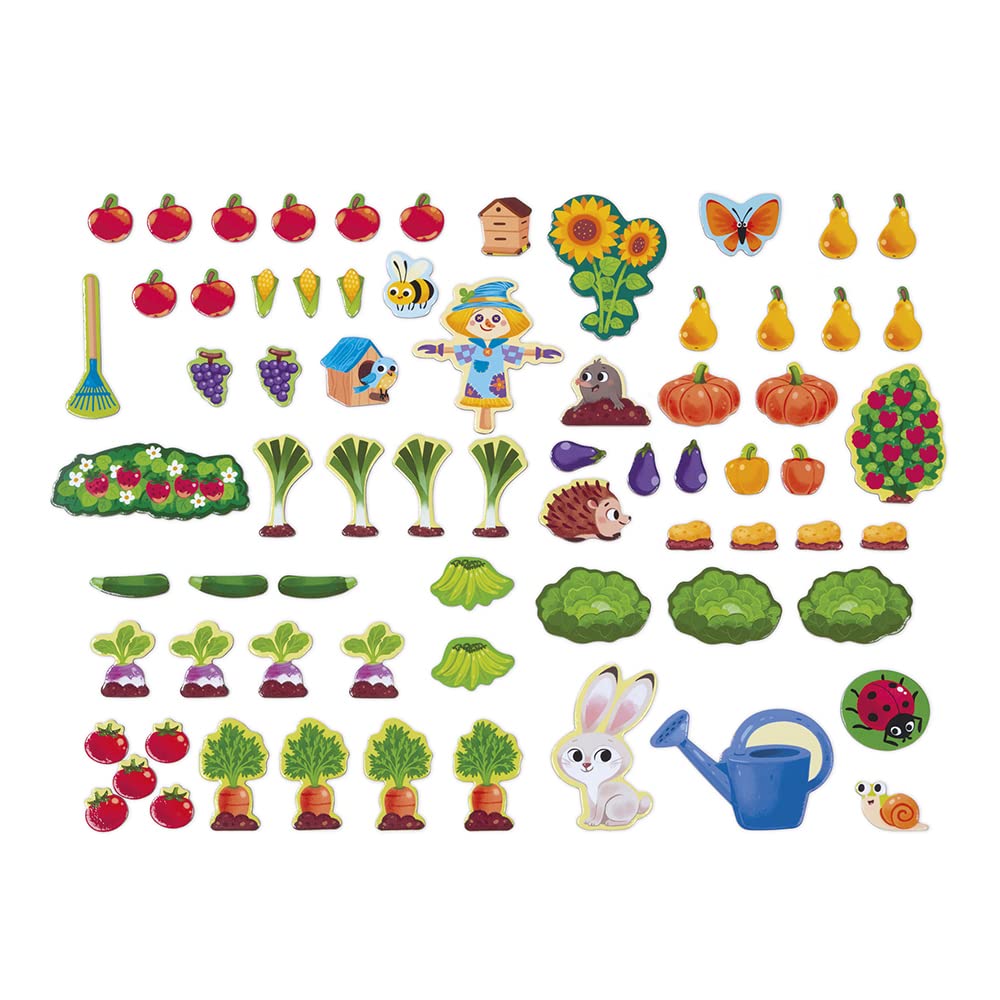 janod-j05463-mon-jardin-magn-tique-tableau-bois-70-magnets image 4