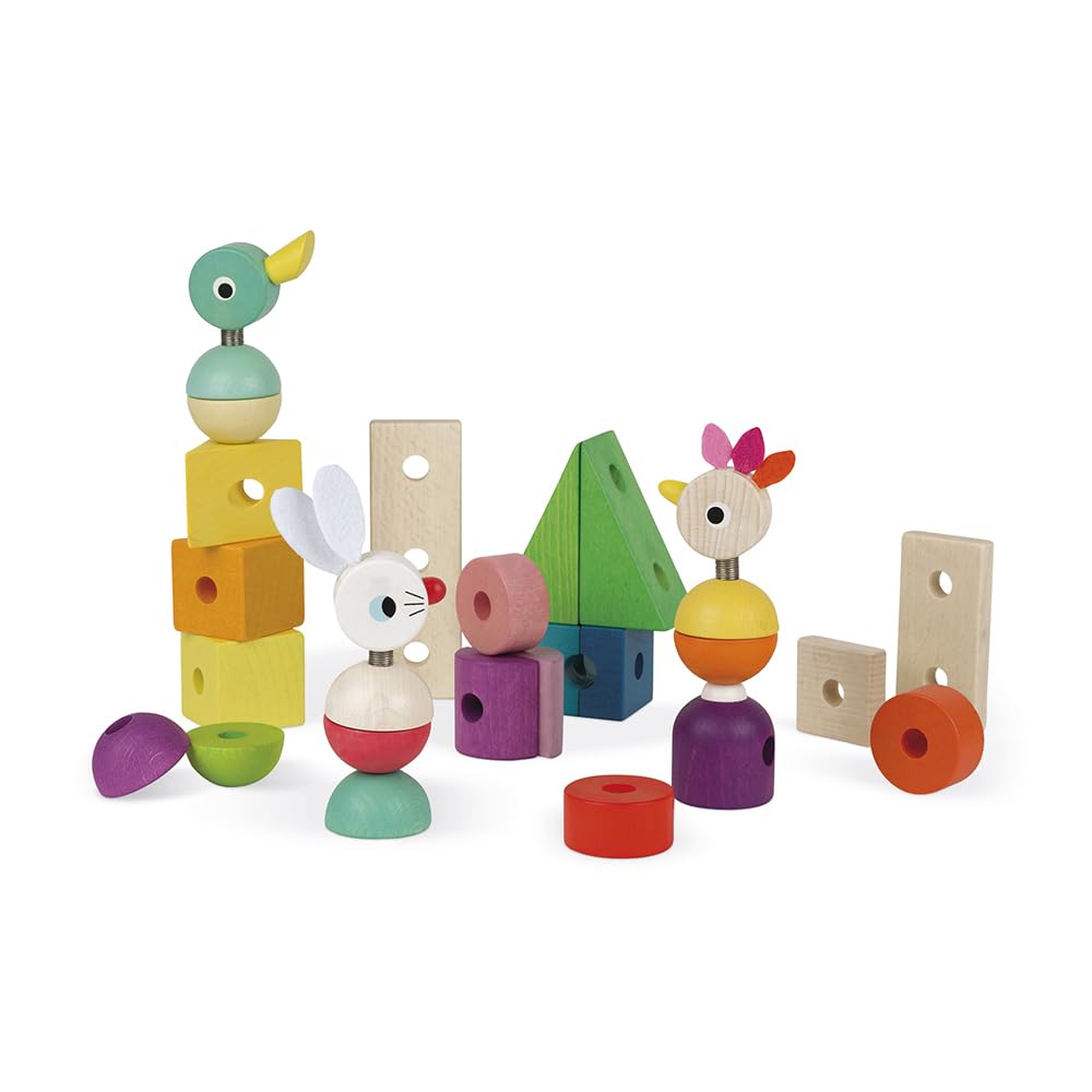 janod-j08202-train-g-ant-multicolore-en-bois-zigolos-tirer-2-en-1-d-s-1-an image 5