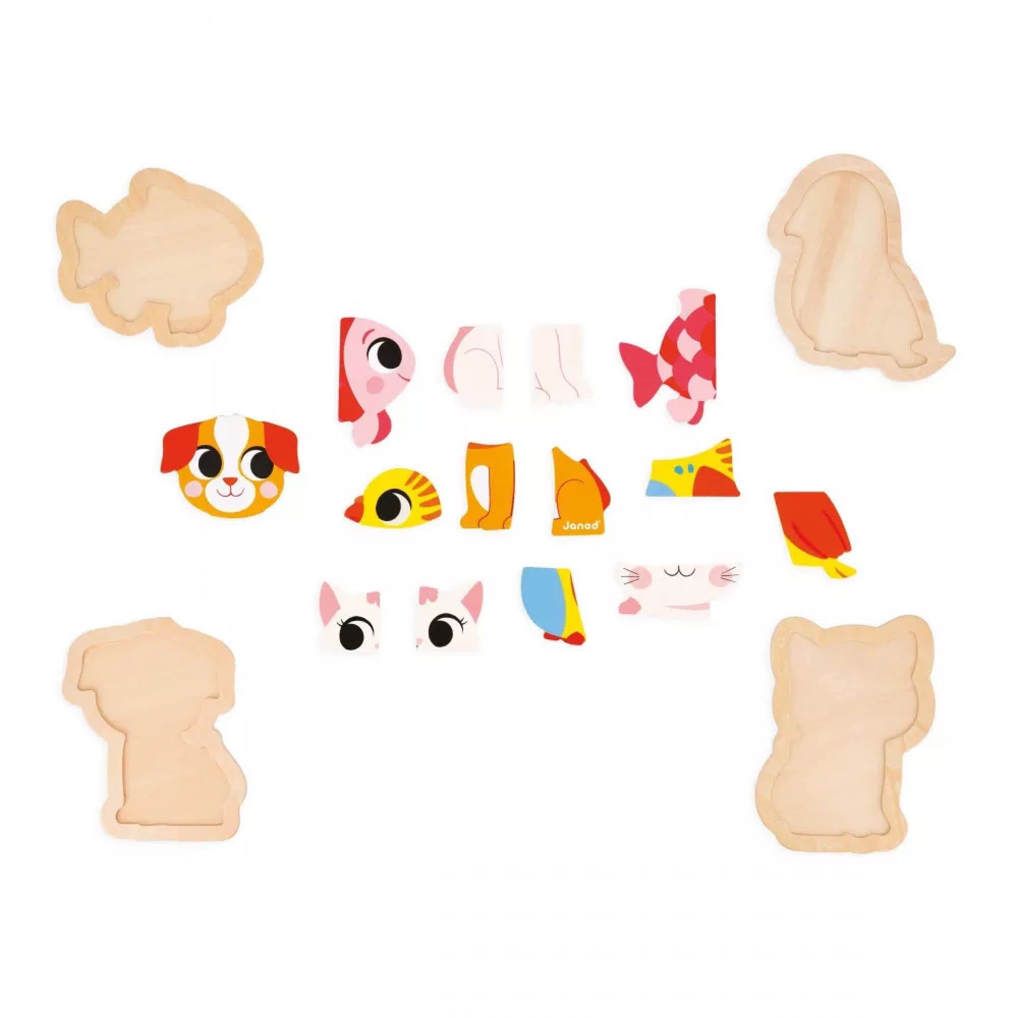 janod-4-puzzles-en-bois-animaux-de-compagnie-2-5-pi-ces-j07115 image 5
