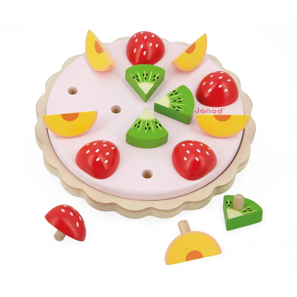 janod-twist-j06628-tarte-aux-fruits-en-bois-fsc image 1