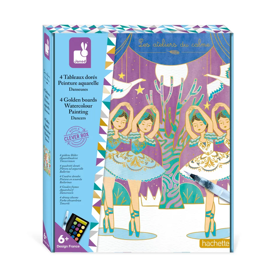 janod-coffret-peinture-aquarelle-danseuses-ateliers-du-calme-j07964 image 1