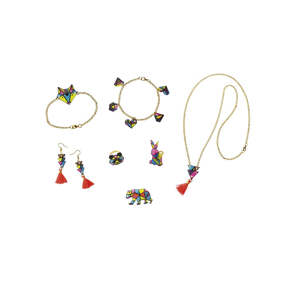 janod-les-ateliers-bijoux-j07996-coffret-7-bijoux-plastique-fou-g-om-trix-cr-er image 2