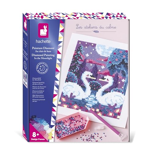 janod-kit-peinture-diamant-phosphorescente-cygnes-tableau-3900-strass-d-s-8-ans image 7