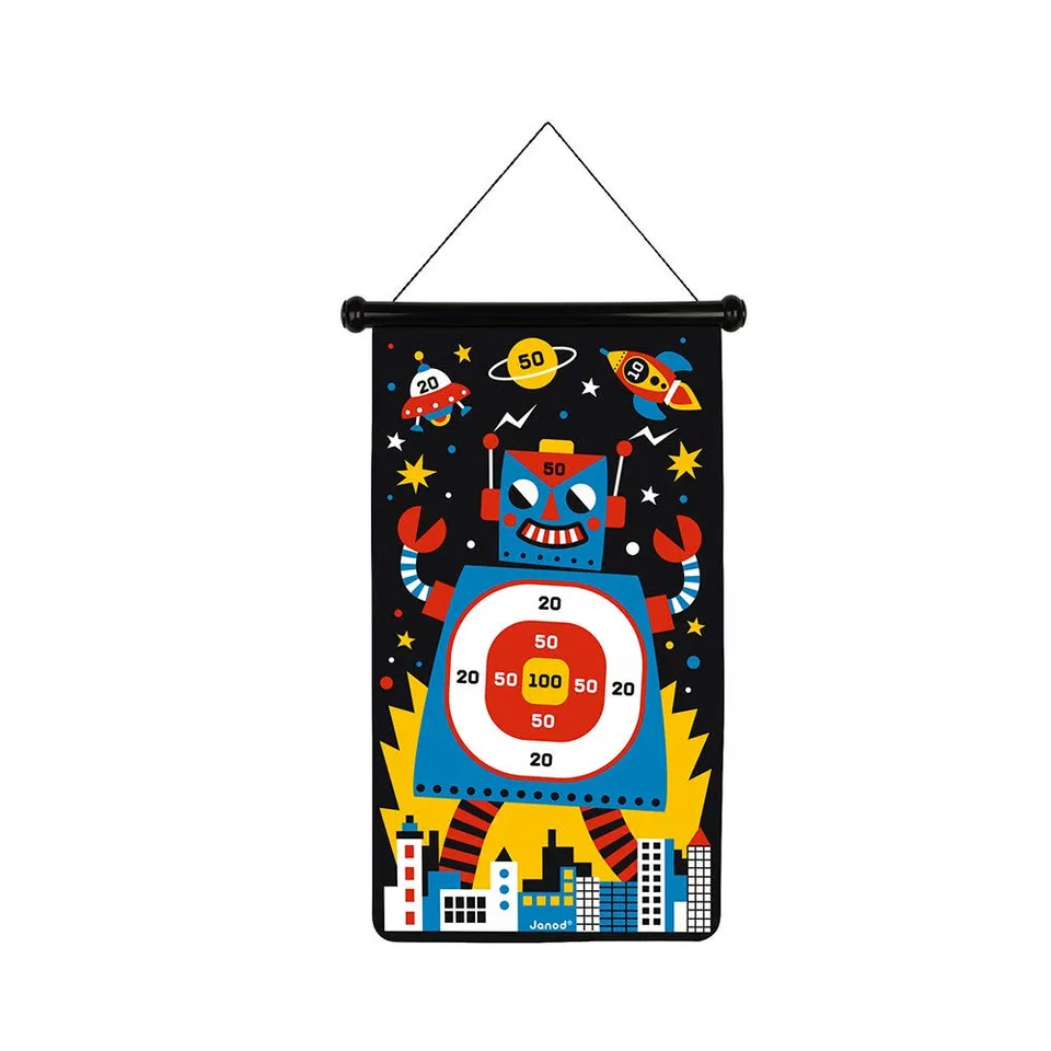 janod-j02073-jeu-de-fl-chettes-magn-tiques-robots-recto-verso image 1