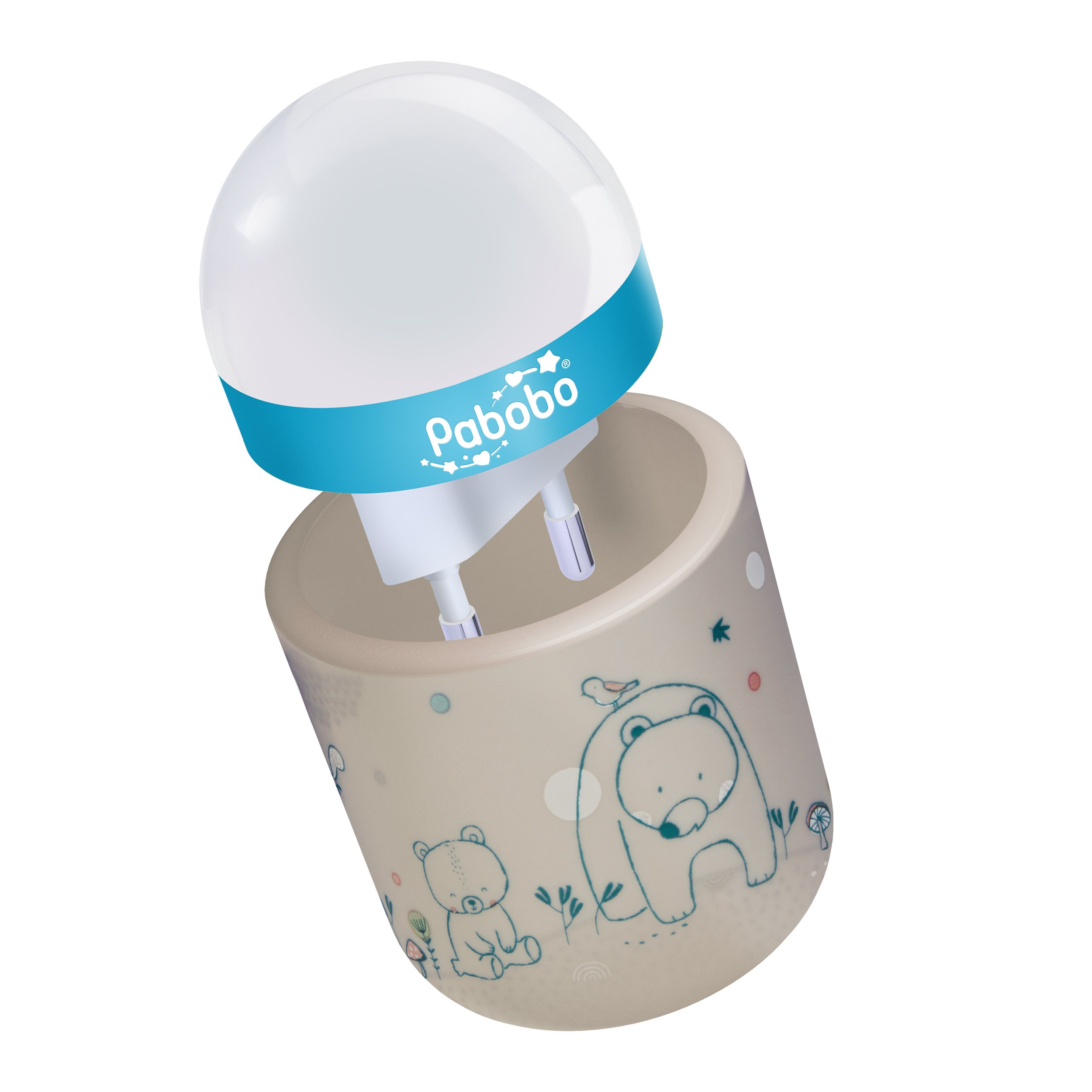 pabobo-dans-les-bois-veilleuse-nomade-beige-veilleuse-portable-autonomie-70h image 4