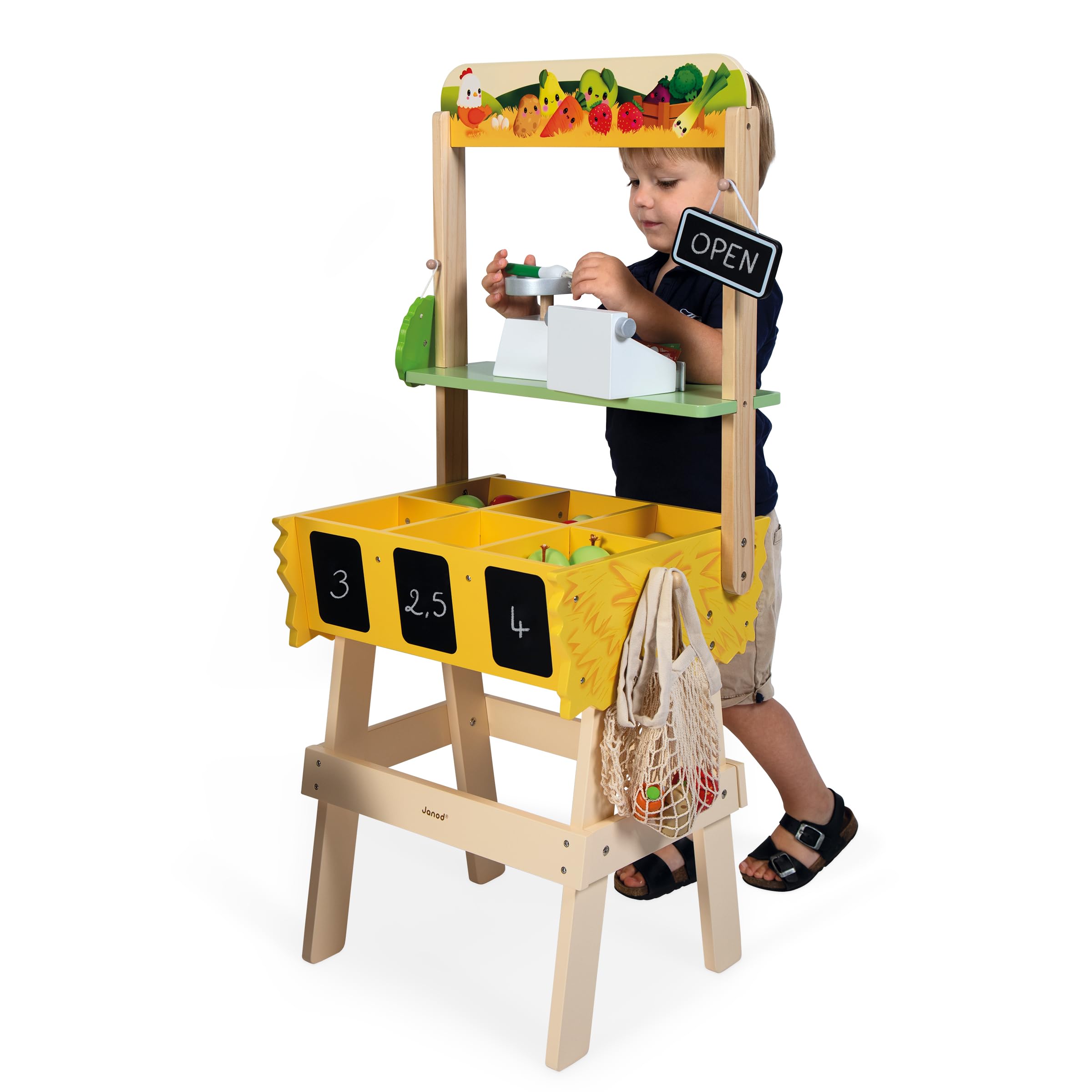 janod-farm-market-marchande-enfant-bois-32-accessoires-j03322 image 8