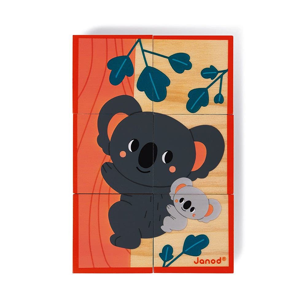 janod-j08622-puzzle-cubes-en-bois-animaux-wwf-6-cubes image 7