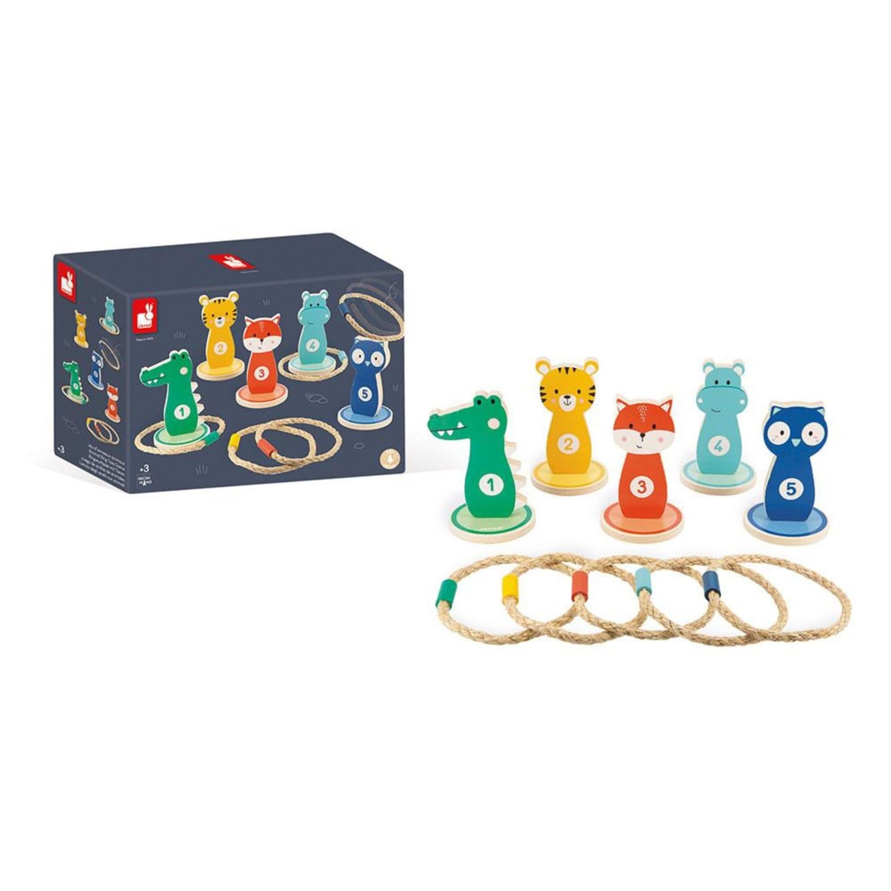 janod-j07735-jeu-de-lancer-d-anneaux-en-bois-animaux-5-supports-5-anneaux image 6