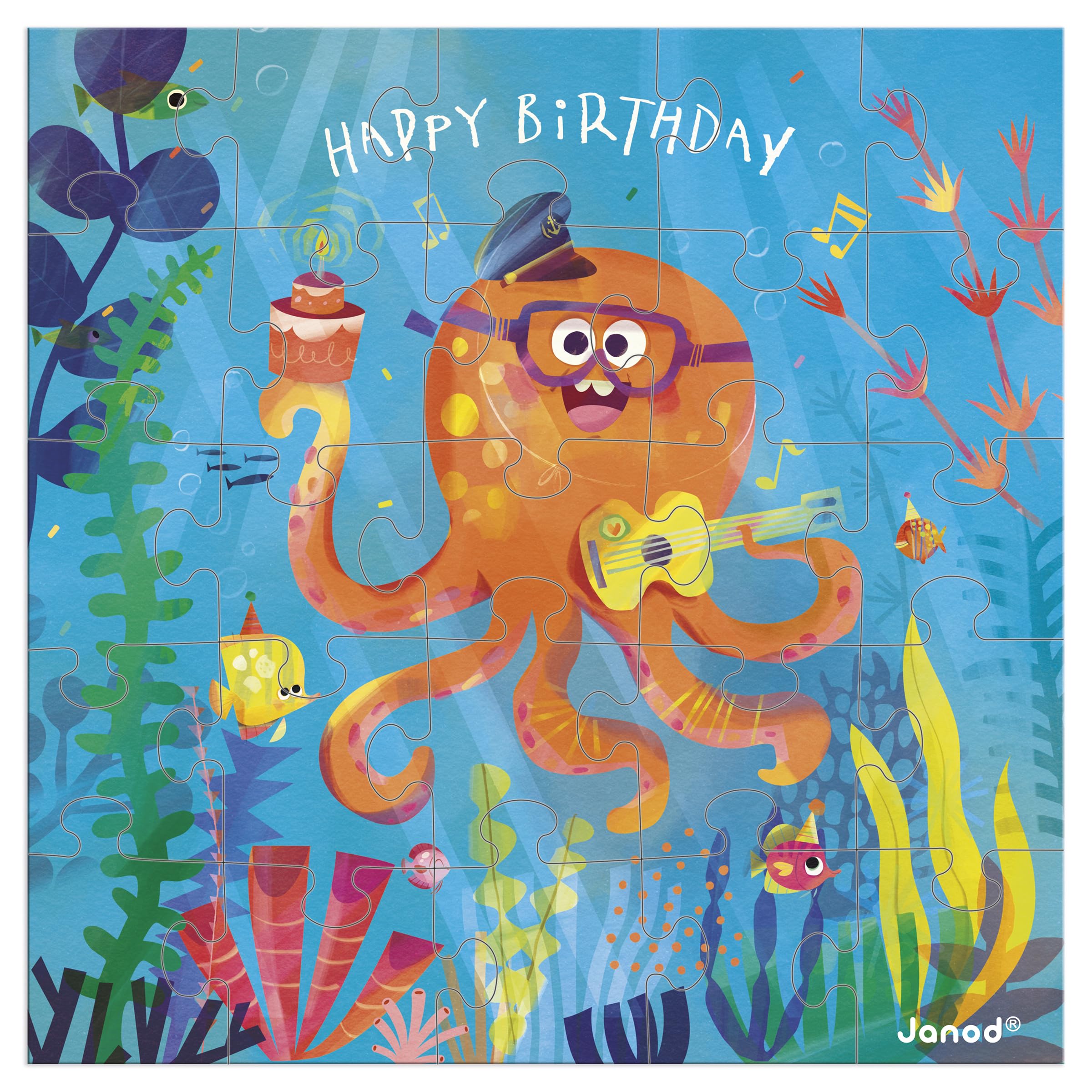 janod-carte-de-v-ux-puzzle-25-pi-ces-dino-cartonnette-enveloppe image 8