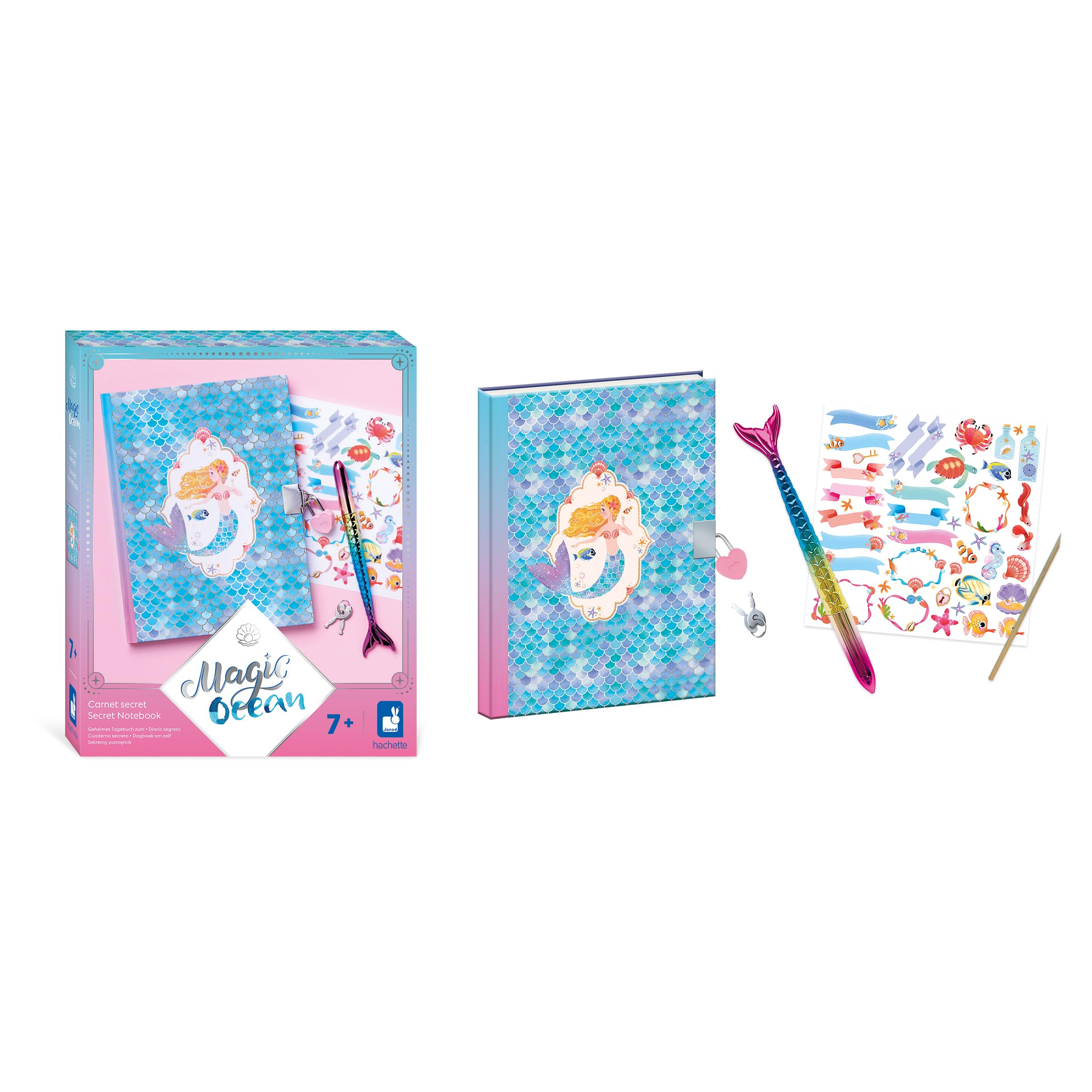 janod-magic-ocean-j09109-carnet-secret-journal-intime-sir-ne-stylo image 7