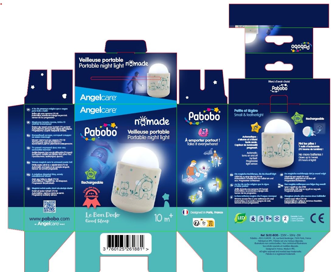 pabobo-dans-les-bois-veilleuse-nomade-beige-veilleuse-portable-autonomie-70h image 2