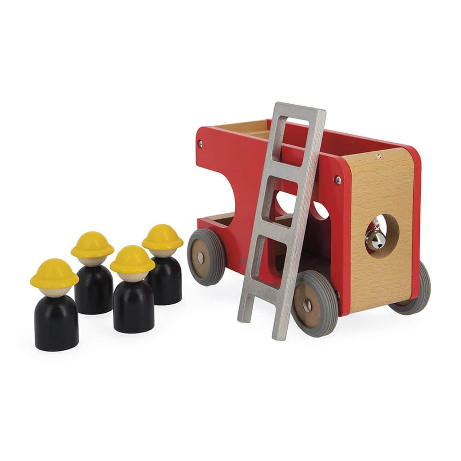 janod-camion-de-pompiers-bois-massif-bolid-4-pompiers-d-s-2-ans image 6