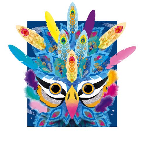 janod-kit-cr-atif-bal-masqu-4-tableaux-d-corer-avec-plumes image 6