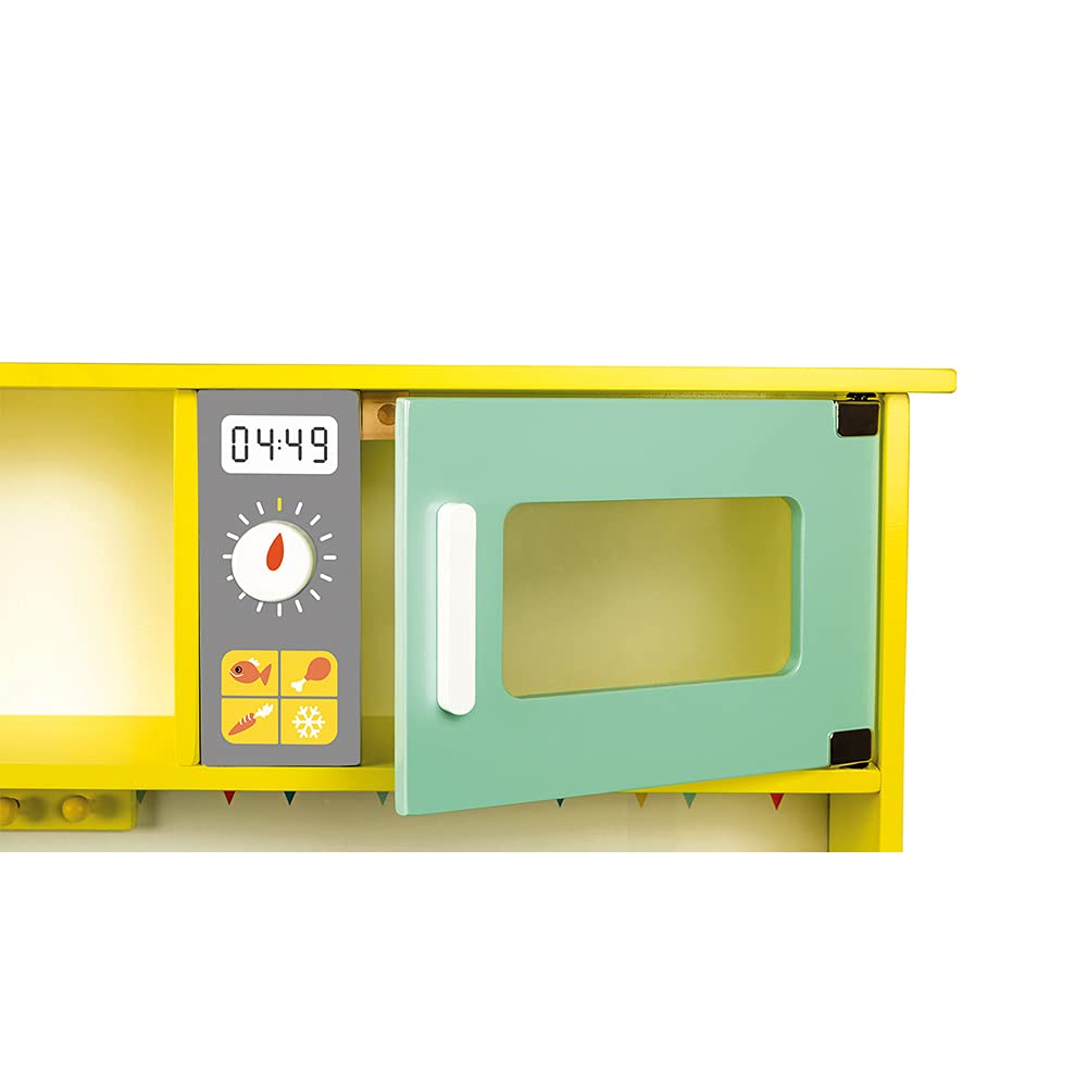 janod-happy-day-j06564-grande-cuisine-enfant-en-bois-bleu-jaune-7-accessoires image 4