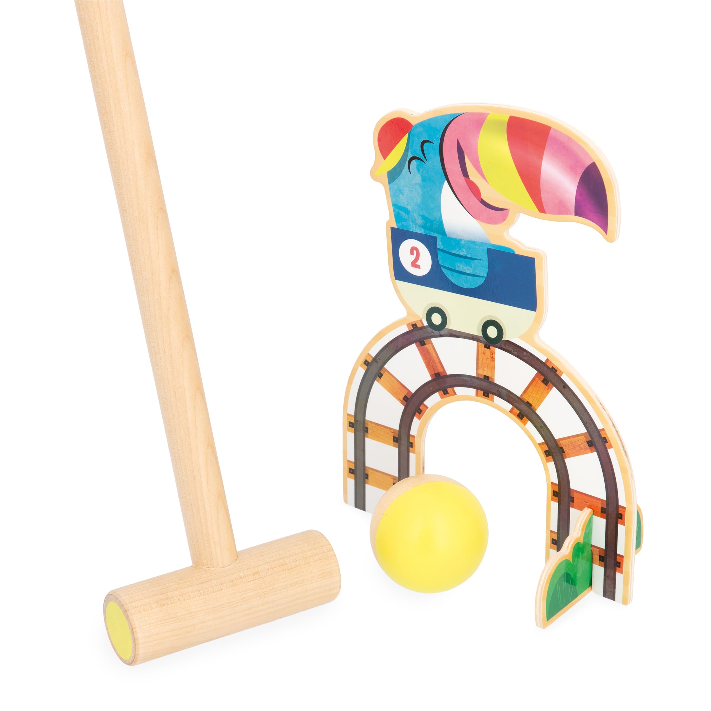 janod-applepop-j03353-jeu-de-croquet-enfant-6-portes-2-maillets-2-balles image 3