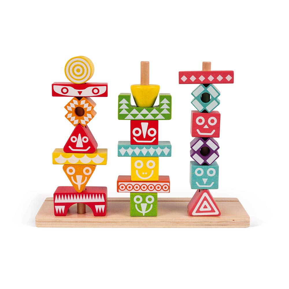 janod-j08279-totem-tropik-jeu-empiler-en-bois-52-pi-ces image 4
