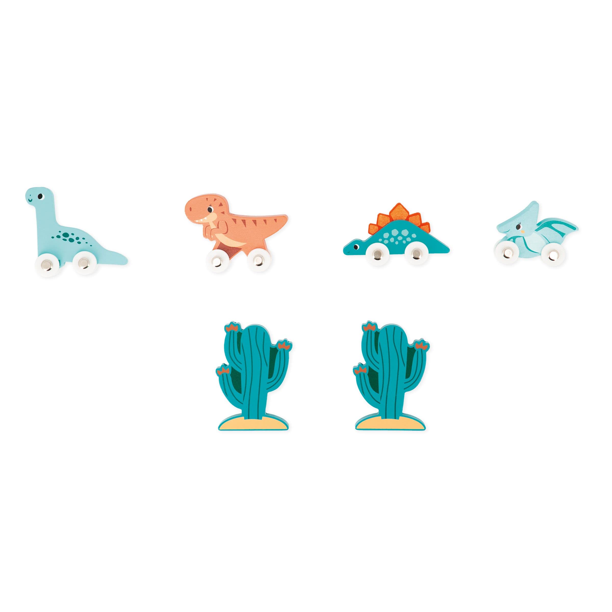 janod-garage-dino-diplodocus-bois-fsc-4-dinos-pousser-2-cactus-d-s-24-mois image 8