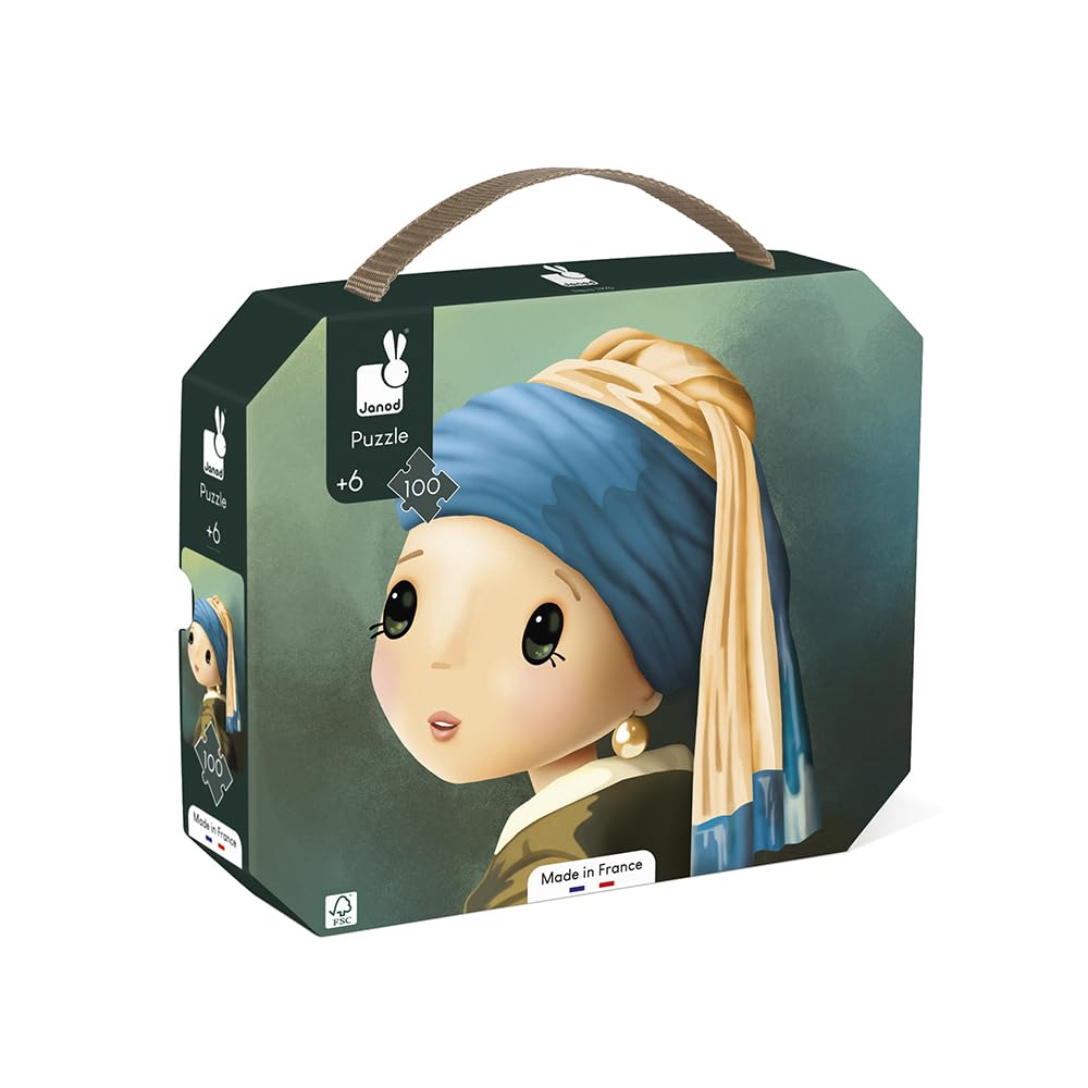 janod-puzzle-100-pi-ces-enfant-vermeer-valisette-fsc image 1