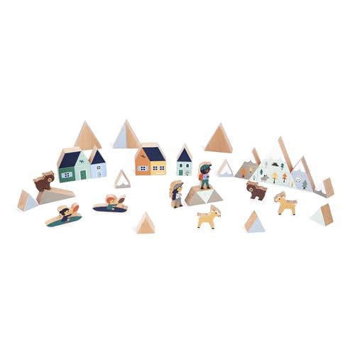 janod-j05947-set-34-cubes-bois-massif-montagne-enneig-e image 8
