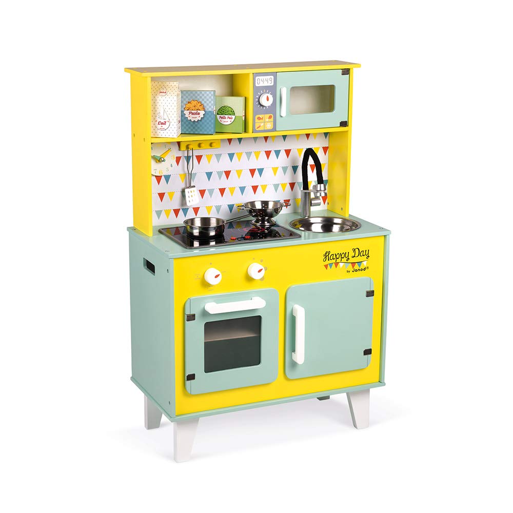 janod-happy-day-j06564-grande-cuisine-enfant-en-bois-bleu-jaune-7-accessoires image 3