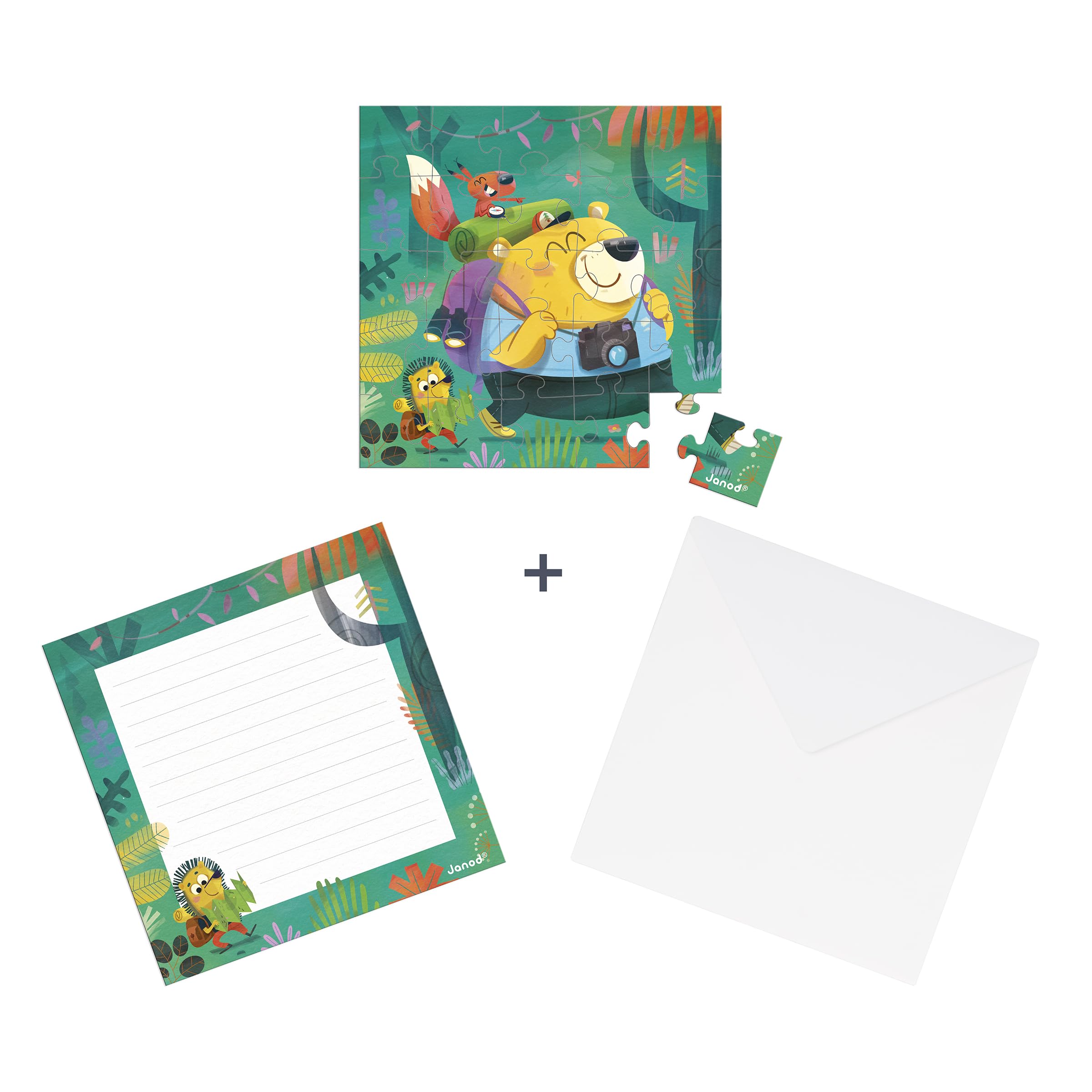 janod-carte-de-v-ux-puzzle-25-pi-ces-randonn-e-cartonnette-enveloppe image 2