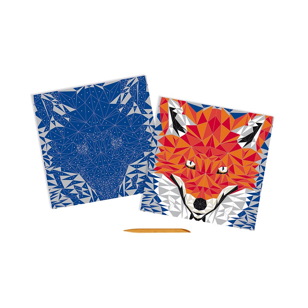 janod-scratch-art-animetrix-j07827-cartes-gratter-10-tableaux-animaux image 2