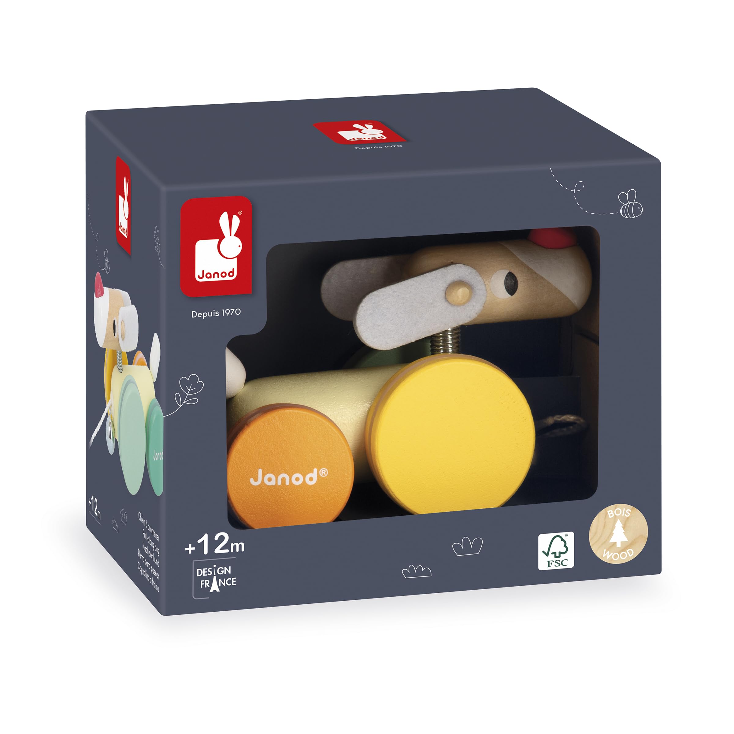 janod-chien-promener-en-bois-tirer-ficelle-50-cm-d-s-12-mois image 3
