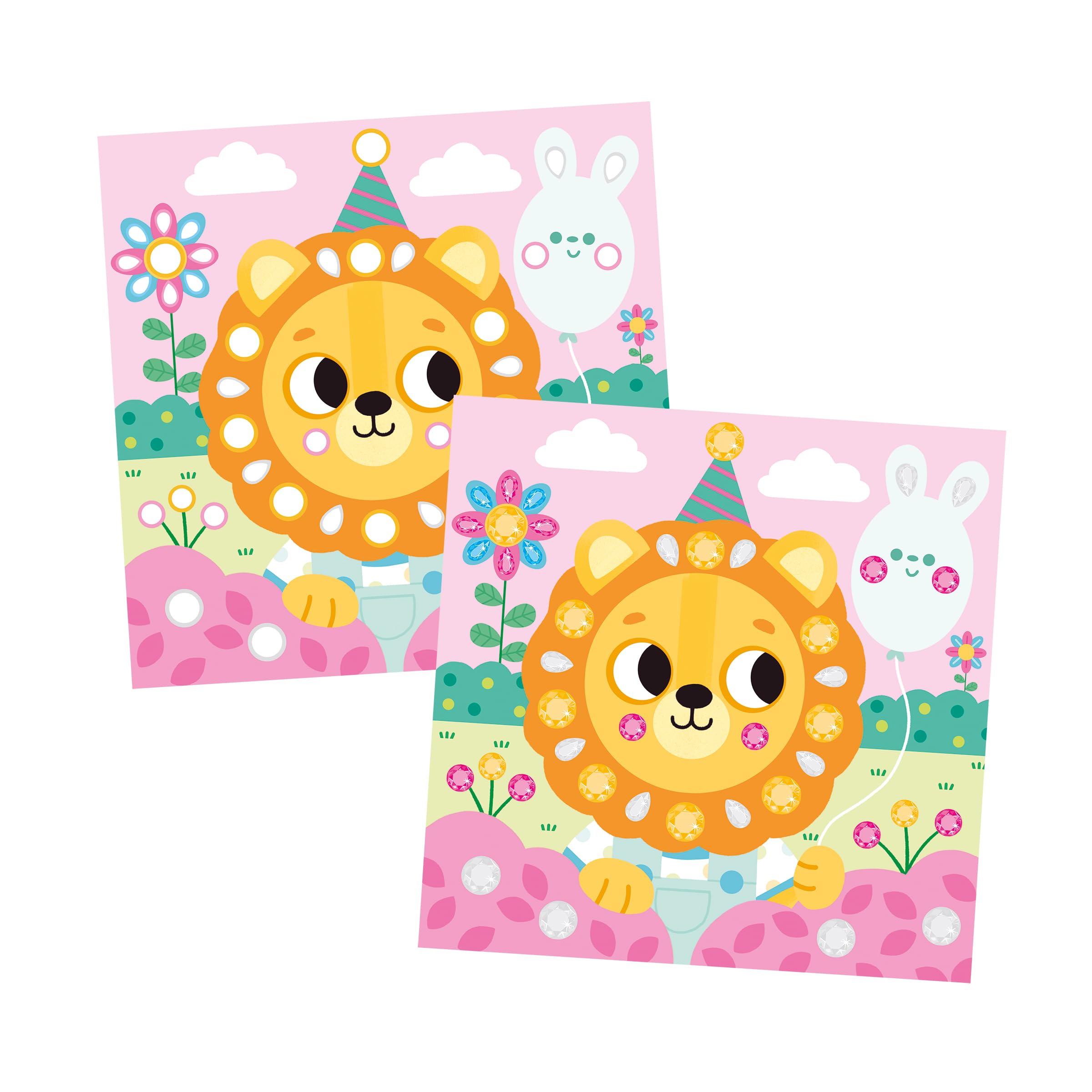janod-j09145-my-arts-crafts-gros-strass-animaux-4-tableaux-180-strass image 3