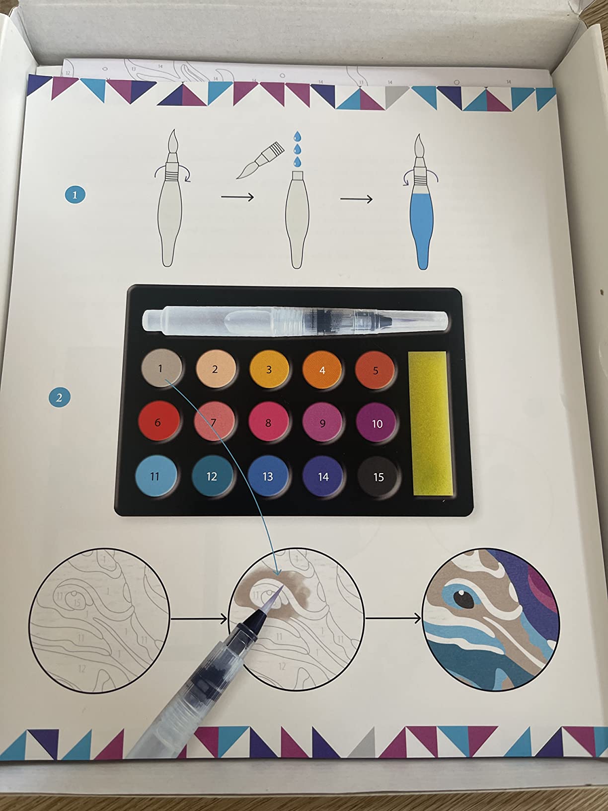 Belle découverte aquarelle
