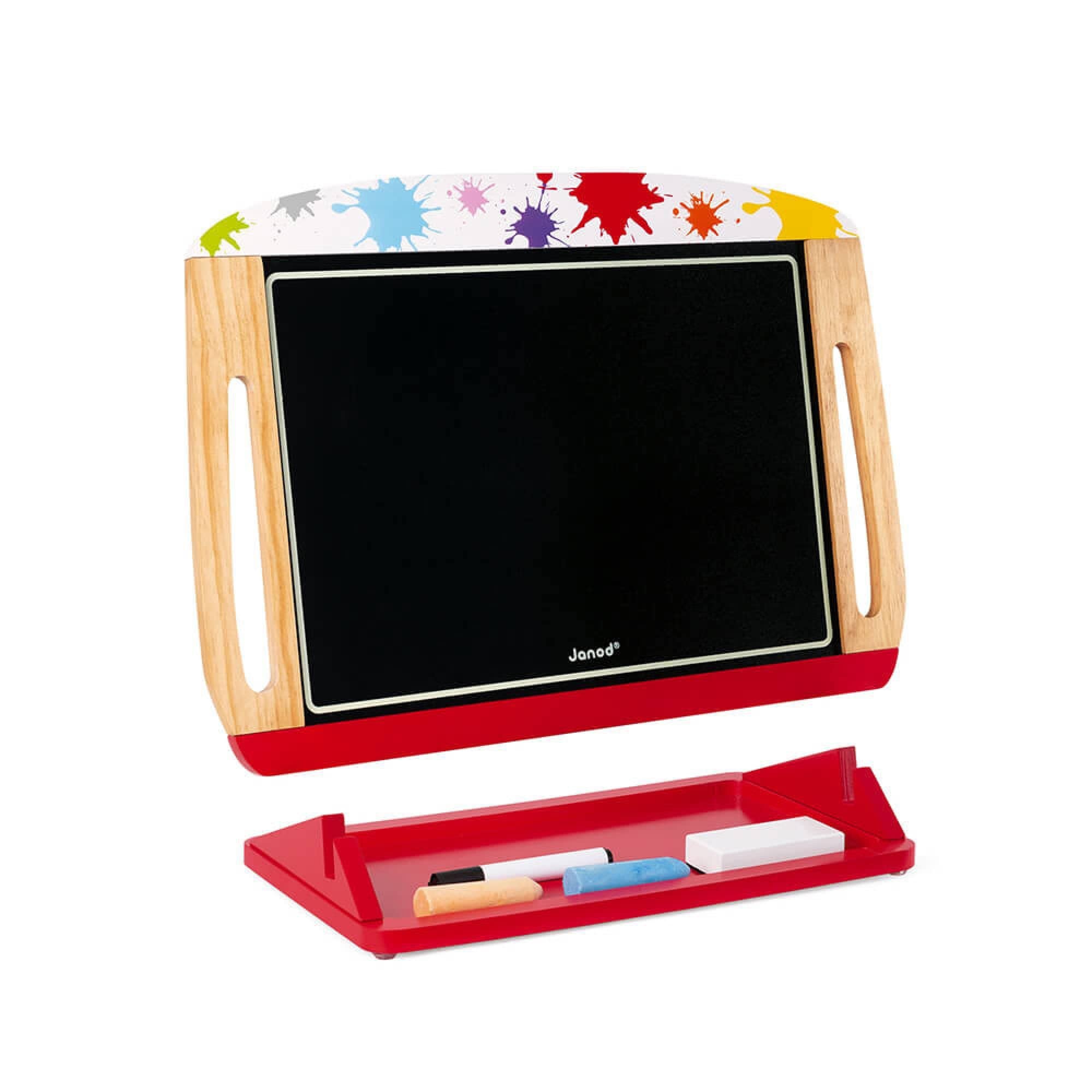 janod-ardoise-de-table-splash-ardoise-double-face-magn-tique-et-craie image 4