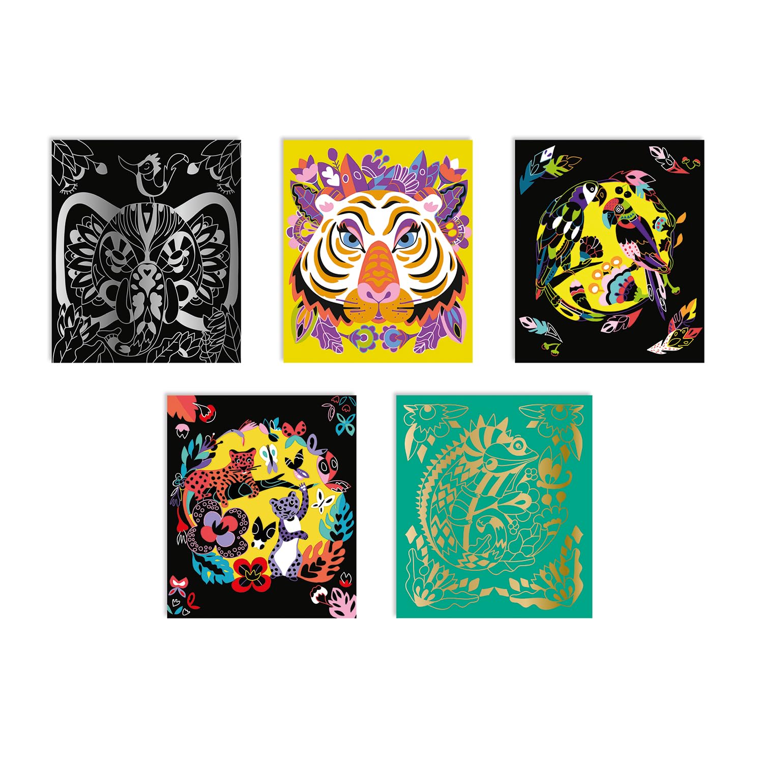 janod-scratch-art-animaux-du-monde-carte-gratter image 2