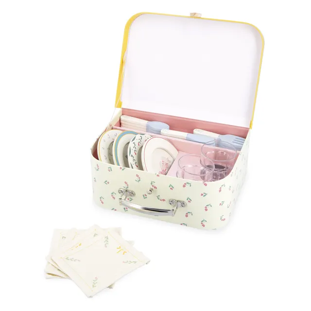janod-valisette-dinette-bois-kit-pique-nique-25-pi-ces-pour-4-personnes image 1