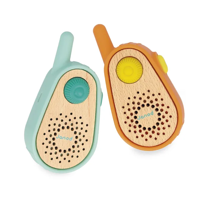 janod-mon-premier-talkie-walkie-enfant-rechargeable-300-m image 1