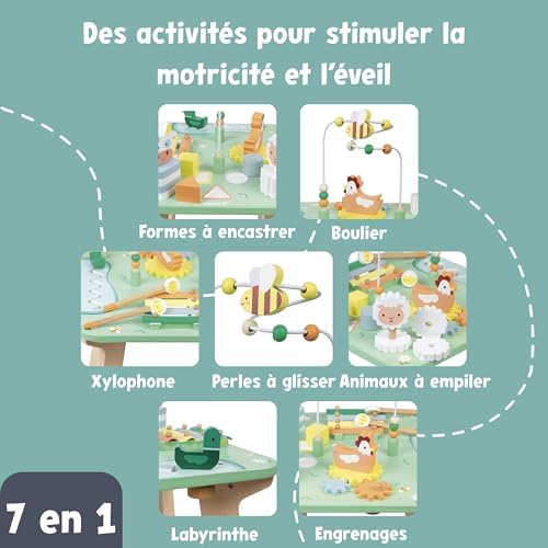janod-table-d-veil-b-b-12-mois-table-d-activit-s-ferme-7-activit-s-en-bois image 5