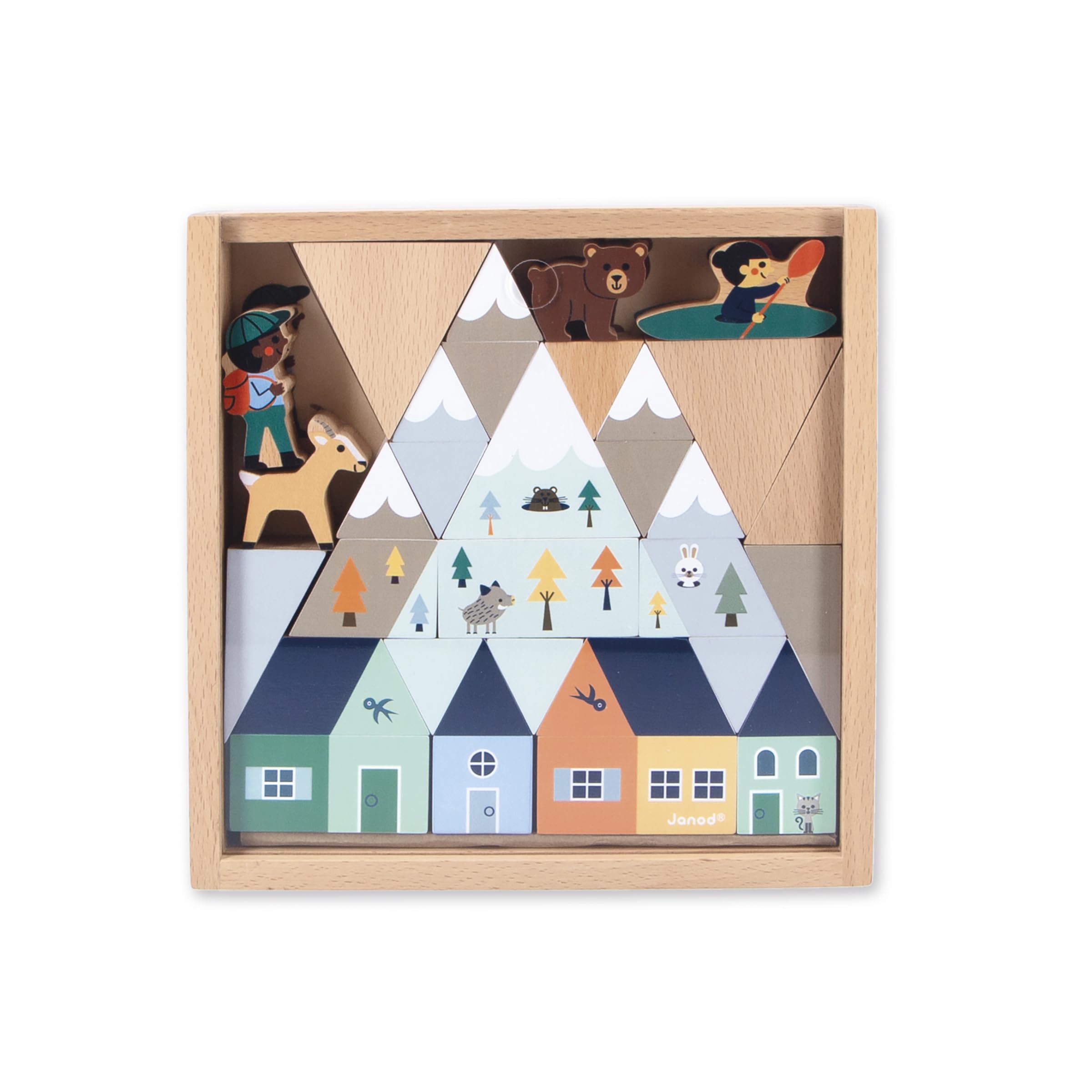 janod-j05947-set-34-cubes-bois-massif-montagne-enneig-e image 2