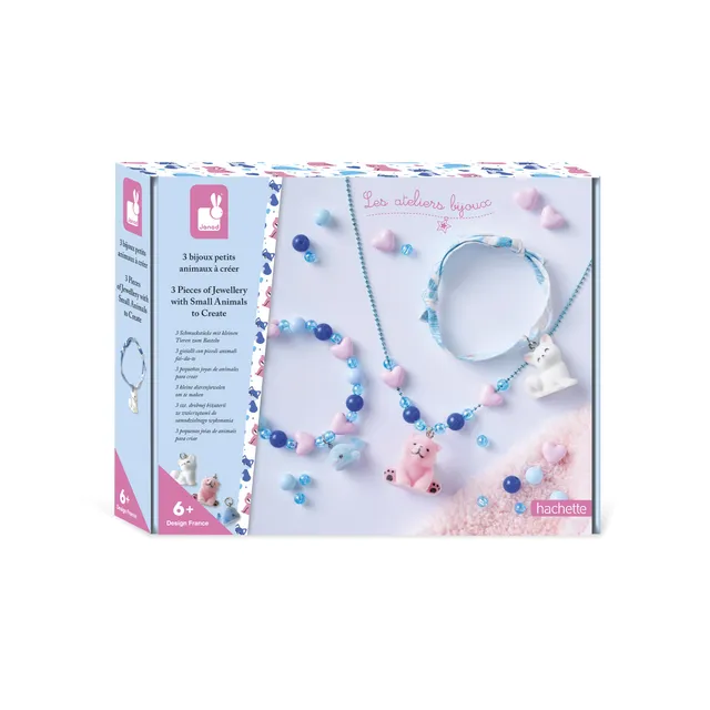 janod-kit-3-bijoux-cr-er-petits-animaux-en-velours-j09184 image 1