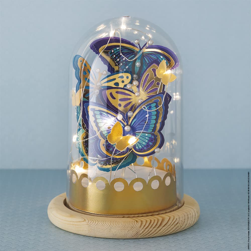 janod-les-ateliers-d-co-j07878-cloche-lumineuse-papillons-bleus-et-dor-s-cr-er image 4