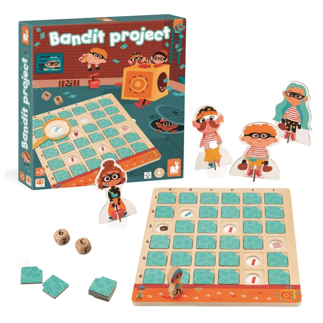 janod-j05087-jeu-du-bandit-jeu-de-logique-tableau-double-entr-e-bois-et-carton image 1